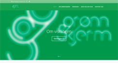 Desktop Screenshot of gronnskjerm.no